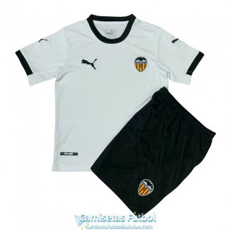 Camiseta Valencia Ninos Primera Equipacion 2020-2021