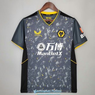 Camiseta Wolves Segunda Equipacion 2021/2022