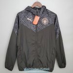 Manchester City Chaqueta Rompevientos Black Gray 2021/2022
