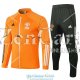Manchester United Chaqueta Orange + Pantalon 2020-2021