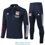 Olympique Lyonnais Chaqueta Navy + Pantalon 2020/2021