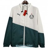 Palmeiras Chaqueta Rompevientos White Green 2020-2021