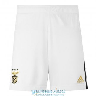 Pantalon Corto Benfica White 2020/2021