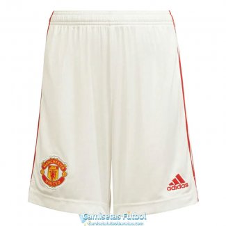Pantalon Corto Manchester United Primera Equipacion 2021/2022