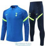 Tottenham Hotspur Sudadera De Entrenamiento Blue + Pantalon Blue 2021/2022