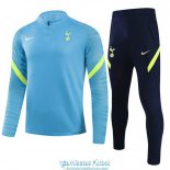 Tottenham Hotspur Sudadera De Entrenamiento Blue III + Pantalon 2021/2022