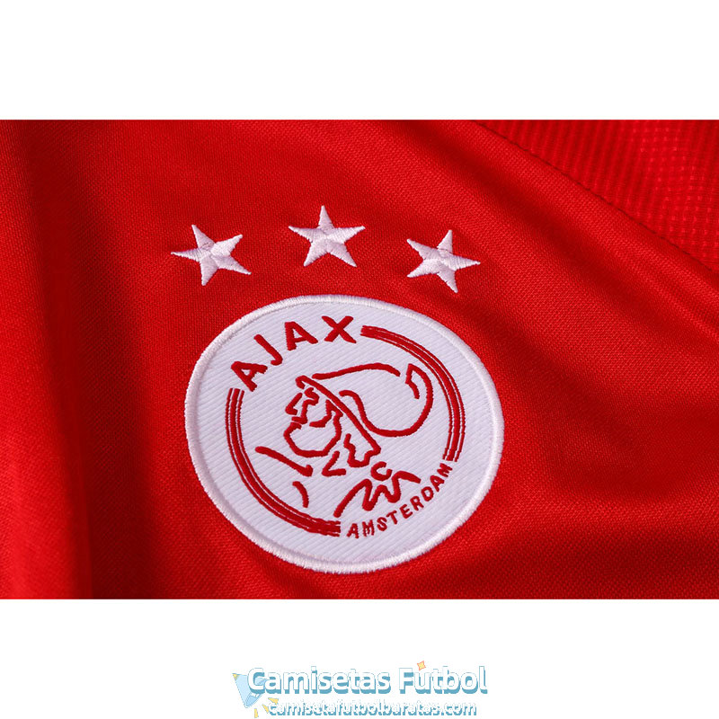 Ajax Sudadera De Entrenamiento Red + Pantalon 2020-2021