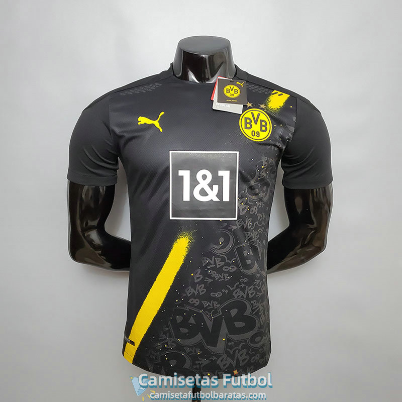 episodio ensayo Involucrado Camiseta Authentic Borussia Dortmund Segunda Equipacion 2020-2021