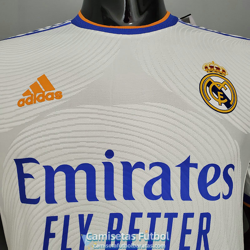Camiseta Authentic Real Madrid Primera Equipacion 2021/2022