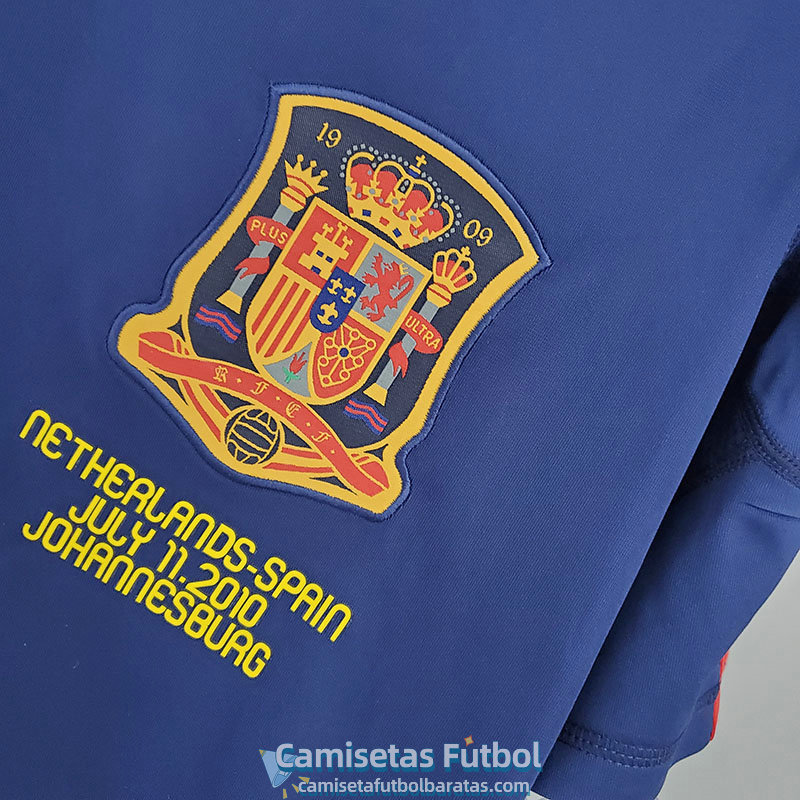 Camiseta Espana Retro Segunda Equipacion 2010/2011