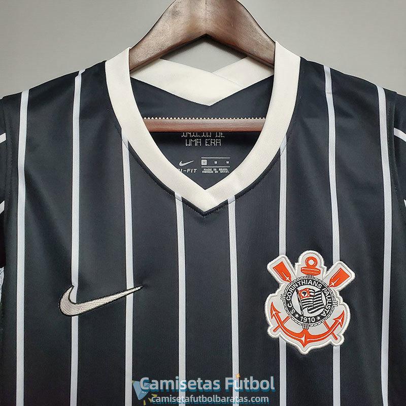 Camiseta Mujer Corinthians Segunda Equipacion 2020-2021