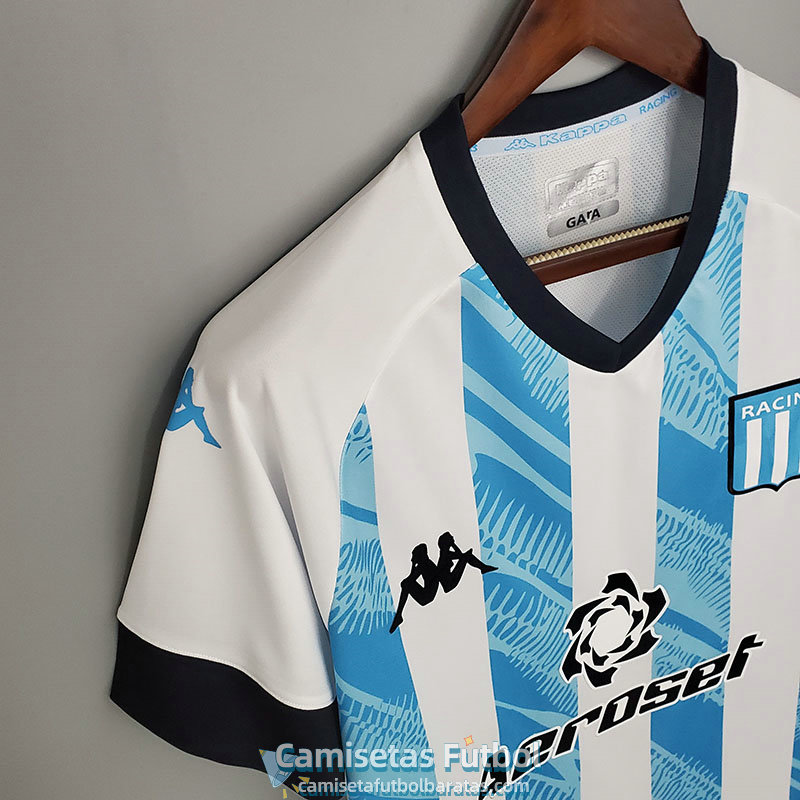 Camiseta Racing Club Primera Equipacion 2021/2022