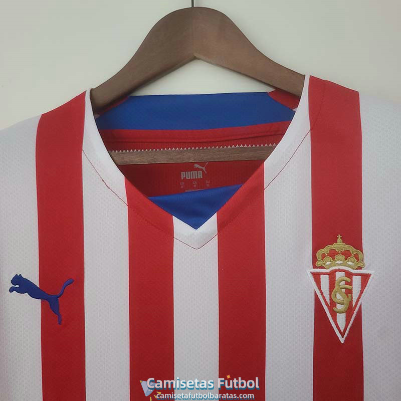 Camiseta Sporting Gijon Primera Equipacion 2022/2023