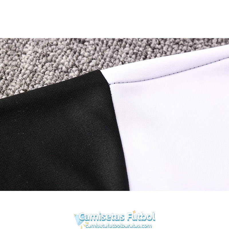 Jordan Chaqueta Capucha White Black + Pantalon 2020-2021